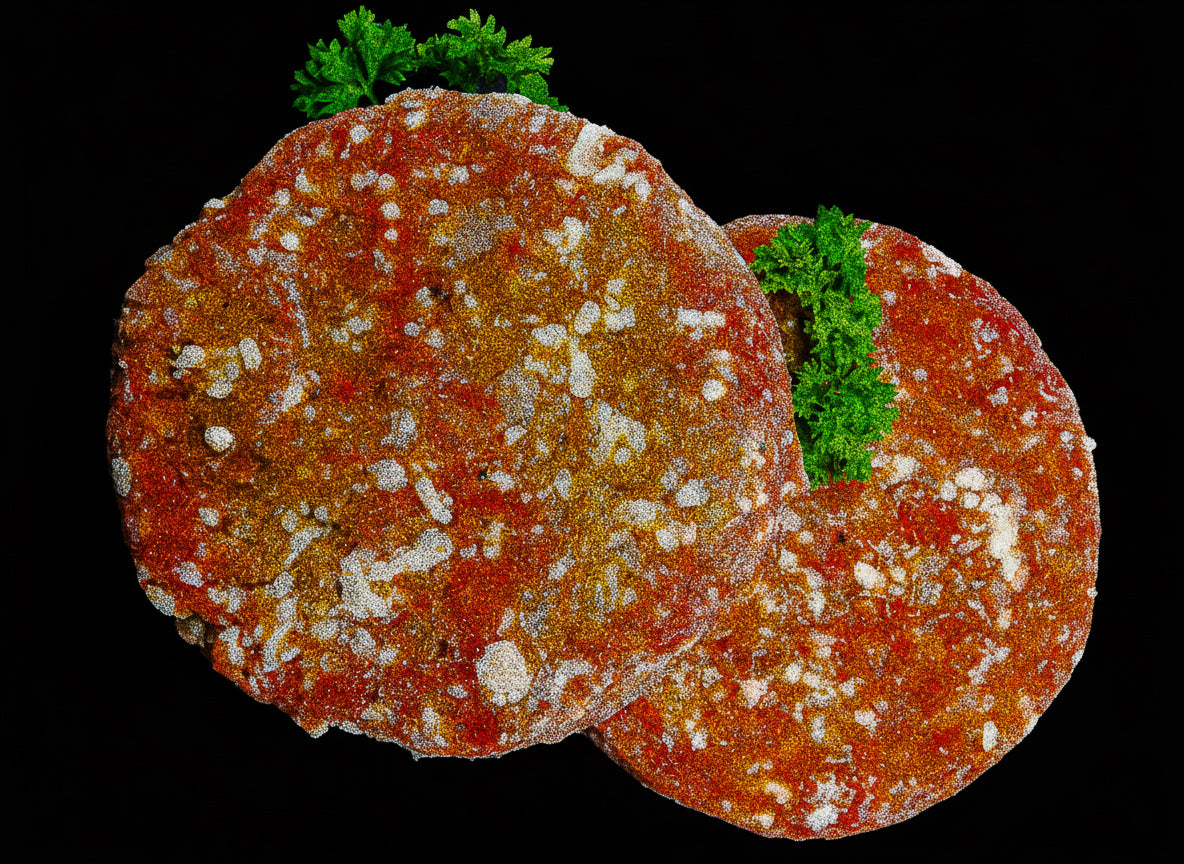 BEEF PATTIES 120G/10PCS/PKT (PER PKT)