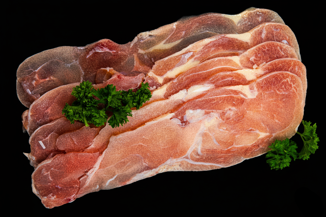 CHICKEN B/LESS, S/LESS SLICED (PER 500G/PKT)