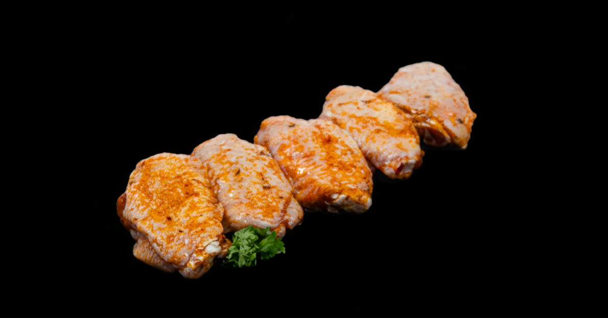 CHICKEN MID JOINT WING (HOT & SPICY) (PER KG)