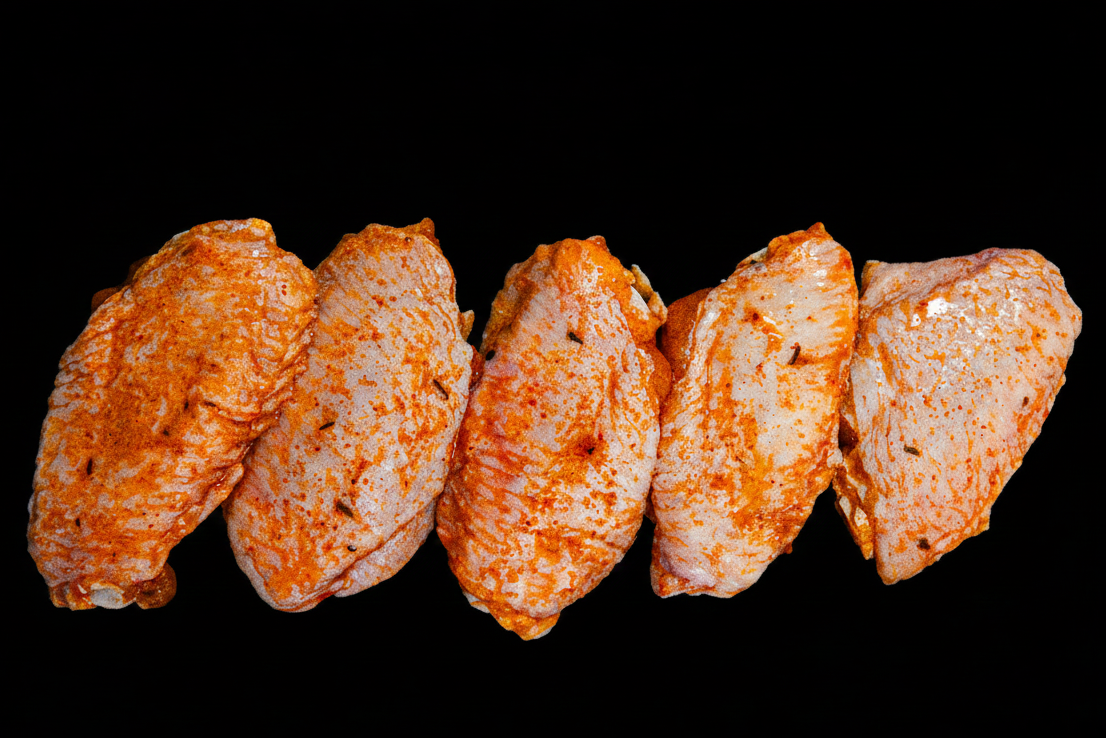 CHICKEN MID JOINT WING (HOT & SPICY) (PER KG)