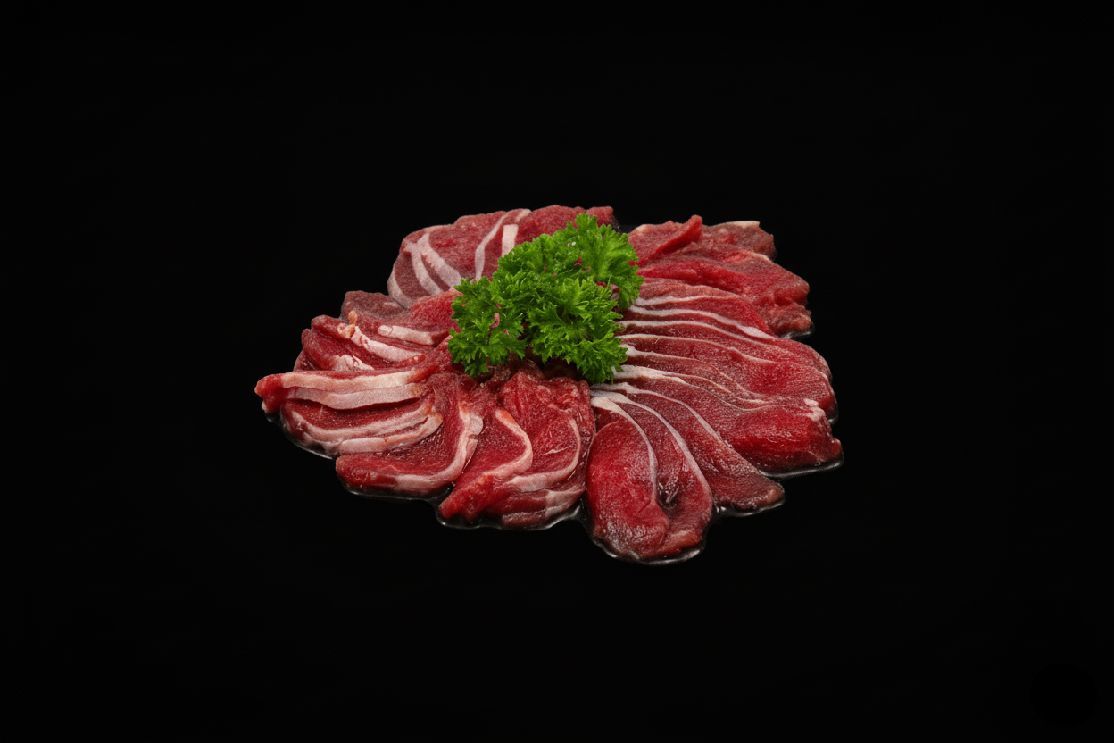 MUTTON SLICED (PER KG)