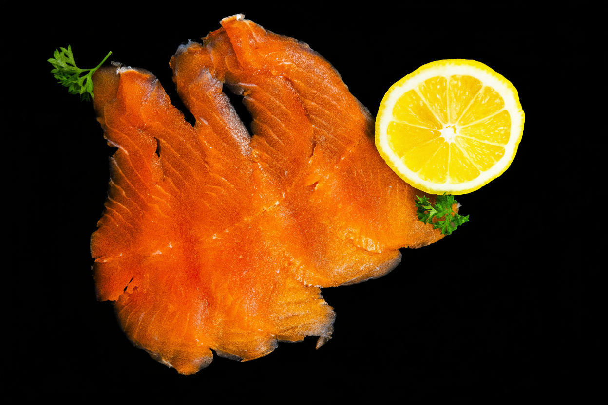 SMOKED SALMON SLICED (CATCH WEIGHT) PER KG