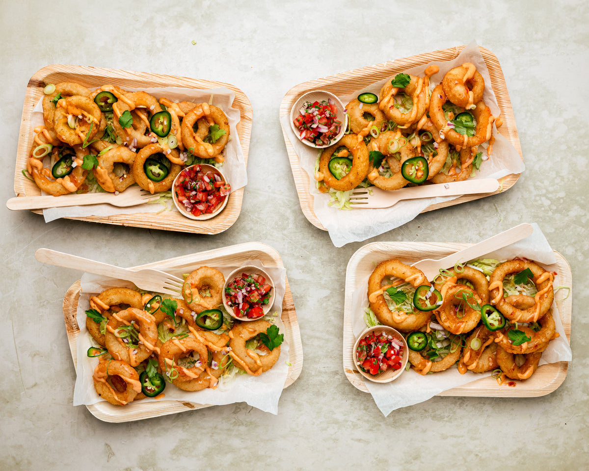 NATURAL BATTERED ONION RING (1KG/PKT)