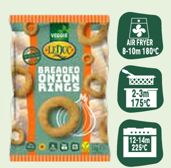 BREADED ONION RING (PREFORMED) - (1KG/PKT)