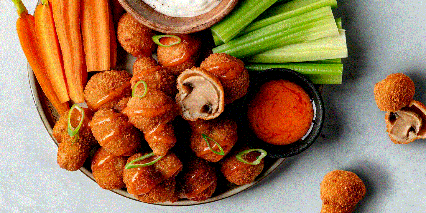 GARLIC BREADED MUSHROOM (1KG/PKT)