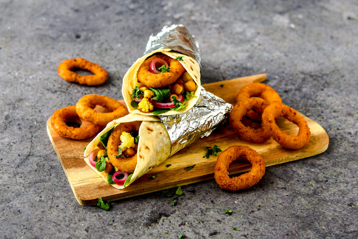 BREADED ONION RING (PREFORMED) - (1KG/PKT)