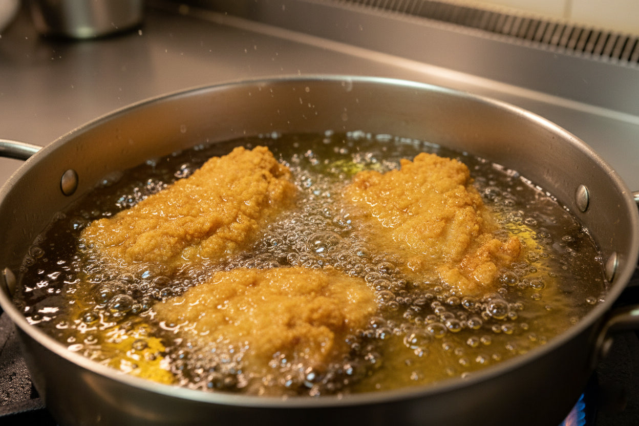 BREADED CHICKEN THIGH 6PCS/PKT (PER KG)