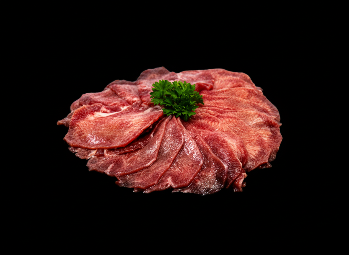 BEEF TONGUE SLICED (PER KG)