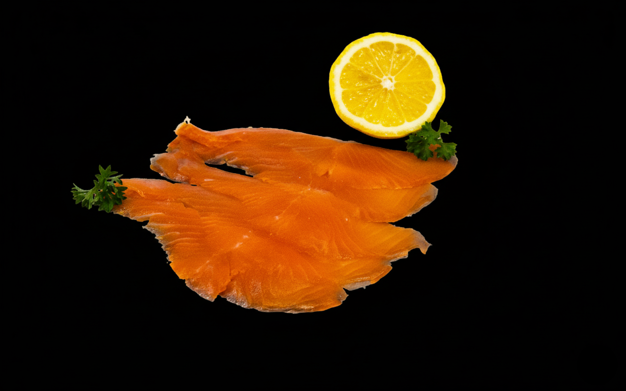 SMOKED SALMON SLICED (CATCH WEIGHT) PER KG