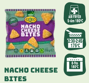 NACHO CHEESE BITES (250G/PKT)