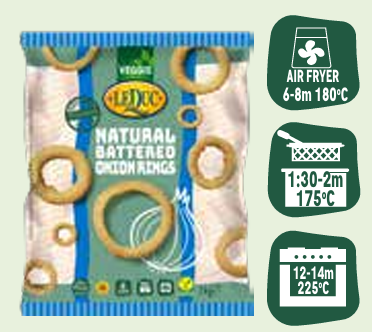 NATURAL BATTERED ONION RING (1KG/PKT)