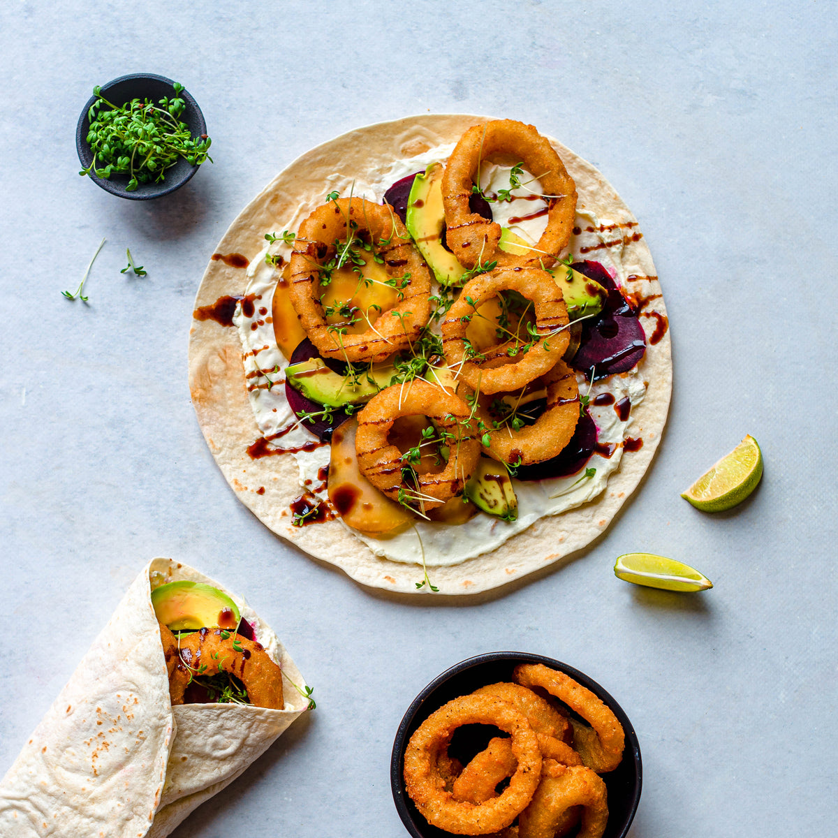 NATURAL BATTERED ONION RING (1KG/PKT)